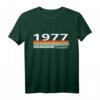 Vintage Retro Streifen 1977 - 43. Geburtstag Geschenk Jahr der Schlange T-Shirt