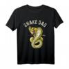 Schlangen-Vater-Geschenk Schlangen-Liebhaber Kobra T-Shirt – Perfektes Geburtstagsgeschenk für Reptilienbesitzer und Schlangenfans
