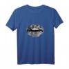 Damen Schlangen Lippen Schlange Schuppen Haut T-Shirt – Trendiges Animal Print für Tierliebhaberinnen und Reptilienfans, perfektes Geschenk