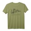 Flagge Join or die Schlange Franklin T-Shirt - Patriotisches Geschenk zum 4. Juli, Unabhängigkeitstag & Veteranen