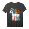 Schneckeneinhorn T-Shirt – Perfektes Geschenk für Schnecken- & Einhornliebhaber, ideal für Motto-Partys