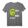 Kinder Geburtstags T-Shirt - Ich bin schon 6 Jahre alt, Schnecke Motiv für Mädchen und Jungen zum sechsten Geburtstag, Perfektes Geschenk für kleine Prinzessinnen & Prinzen