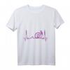 Herzschlag Schnecke T-Shirt – Perfektes Geschenk für Tierliebhaber, Gärtner und Naturfreunde zu Weihnachten und Geburtstag