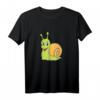 T-Shirt mit Schnecke für Damen, Herren und Kinder – Klassisch geschnitten, doppelt genäht, bequem & langlebig