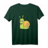 T-Shirt mit Schnecke für Damen, Herren und Kinder – Klassisch geschnitten, doppelt genäht, bequem & langlebig