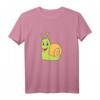 T-Shirt mit Schnecke für Damen, Herren und Kinder – Klassisch geschnitten, doppelt genäht, bequem & langlebig