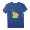 T-Shirt mit Schnecke für Damen, Herren und Kinder – Klassisch geschnitten, doppelt genäht, bequem & langlebig