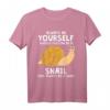 Always Be Yourself Snail Kleidung Outfit Geschenk - Lustiges Schnecken T-Shirt für Damen, Herren & Kinder als Geburtstags- oder Weihnachtsgeschenk