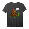 Schnecke Reitet Auf Schildkröte Kinder T-Shirt für Mädchen und Jungen – Lustiges Tiermotiv für Kids