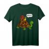 Schnecke Reitet Auf Schildkröte Kinder T-Shirt für Mädchen und Jungen – Lustiges Tiermotiv für Kids