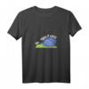 Damen Schnecke T-Shirt - Nimm es leicht, keinen Stress, keine Hektik, V-Ausschnitt, lustiges Geschenk für Lebenskünstler