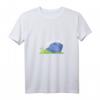 Damen Schnecke T-Shirt - Nimm es leicht, keinen Stress, keine Hektik, V-Ausschnitt, lustiges Geschenk für Lebenskünstler