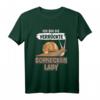 Lustiges Schnecken T-Shirt für Damen & Herren - Die verrückte Schnecken Lady, perfektes Geschenk für Schneckenliebhaber