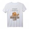 Lustiges Schnecken T-Shirt für Damen & Herren - Die verrückte Schnecken Lady, perfektes Geschenk für Schneckenliebhaber
