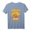 Best Snail Dad Ever Schnecke Papa T-Shirt – Lustiges Geschenk für Vatertag, Schneckenliebhaber und Tierfans