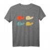 70er 80er Retro Schnecken T-Shirt - Vintage Geschenk für Damen, Herren & Kinder, Perfekt für Geburtstag & Weihnachten
