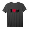 I Love Schnecke T-Shirt mit Herz – Niedliches Tierdesign für Schneckenfans und Tierliebhaber