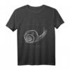 Fibonacci Schnecke Der Goldene Schnitt Geschenk - Lustiges Schnecken T-Shirt für Liebhaber, Sammler & Naturfreunde