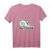 Lustiges Schnecke T-Shirt für Outdoor & Partygänger – Humorvolles Design für Männer und Frauen, die gern aus dem Häuschen sind