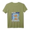 Damen & Kinder Schnecke T-Shirt mit V-Ausschnitt – Lustiges Schnecken Outfit als Geschenk für Schneckenliebhaber