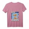 Damen & Kinder Schnecke T-Shirt mit V-Ausschnitt – Lustiges Schnecken Outfit als Geschenk für Schneckenliebhaber
