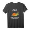 Das Ist Gerda Wir Joggen Gemeinsam - Lustiges Langarmshirt für Läufer, Jogger & Sportler mit Schnecke Motiv