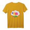 Kinder T-Shirt mit süßer Schnecke und Blume im Garten bei Sonnenschein – Perfekt für Garten- und Naturliebhaber