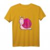 Kleine Schnecke T-Shirt mit lustigem Schneckendesign – Tiermotiv im Comic- oder Cartoon-Stil, perfekt für Schneckenfans, Kinder, Damen und Herren