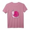 Kleine Schnecke T-Shirt mit lustigem Schneckendesign – Tiermotiv im Comic- oder Cartoon-Stil, perfekt für Schneckenfans, Kinder, Damen und Herren