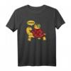 Lustiges Schnecke auf Schildkröte Reiten T-Shirt – Niedliches Tiermotiv für Tierliebhaber, Geburtstag, Weihnachten & mehr