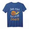 Schnecke Schneckenliebhaber Gartenbesitzer T-Shirt – Lustiges Tier- und Gartenmotiv für Naturliebhaber