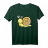 Verrückte Schnecke T-Shirt mit Schnecken-Vieh Motiv – Lustiges Comic Design für Kinder, Damen & Herren als Geschenkidee für Schnecken-Fans