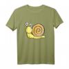 Verrückte Schnecke T-Shirt mit Schnecken-Vieh Motiv – Lustiges Comic Design für Kinder, Damen & Herren als Geschenkidee für Schnecken-Fans