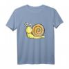Verrückte Schnecke T-Shirt mit Schnecken-Vieh Motiv – Lustiges Comic Design für Kinder, Damen & Herren als Geschenkidee für Schnecken-Fans