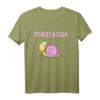 Lustiges Schnecken T-Shirt - Comic Style Funshirt für Kinder, Damen & Herren, Geschenkidee für Schneckenfreunde und Tierliebhaber