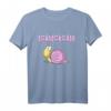 Lustiges Schnecken T-Shirt - Comic Style Funshirt für Kinder, Damen & Herren, Geschenkidee für Schneckenfreunde und Tierliebhaber
