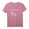 Lustiges Schnecken T-Shirt - Comic Style Funshirt für Kinder, Damen & Herren, Geschenkidee für Schneckenfreunde und Tierliebhaber
