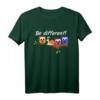 Be Different! Lustiges Eulen & Schnecke T-Shirt für Damen, Herren & Kinder – Perfekt als Geschenk für Tierliebhaber & Freunde, die anders sein wollen