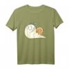 Lustiges Schnecken T-Shirt mit Comic-Style Motiv – Perfekt für Kinder, Damen & Herren, Sportler & Tierliebhaber als Geschenkidee