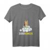 Damen Zuckerschnecke lustiges Wortspiel Zucker Schnecke Humor T-Shirt mit V-Ausschnitt – Perfektes Geschenk für Schnecken- und Wortspiel-Fans zu Weihnachten & Geburtstag