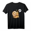 Schnecke Schneckenliebhaber T-Shirt – Für Tier- und Naturliebhaber, perfekt für Männer, Frauen, Teenager & Kinder