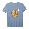 Schnecke Schneckenliebhaber T-Shirt – Für Tier- und Naturliebhaber, perfekt für Männer, Frauen, Teenager & Kinder
