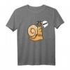 Schnecke Schneckenliebhaber T-Shirt – Für Tier- und Naturliebhaber, perfekt für Männer, Frauen, Teenager & Kinder