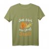 Damen Schnecke Schneckenliebhaber Gartenbesitzer V-Ausschnitt T-Shirt – Leichtes, klassisch geschnittenes Natur- und Gartenmotiv