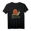 Lustiges Schnecken T-Shirt - In der Ruhe liegt die Kraft, perfekt zum HapFrog, gegen Stress und für positive Einstellung