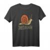 Lustiges Schnecken T-Shirt - In der Ruhe liegt die Kraft, perfekt zum HapFrog, gegen Stress und für positive Einstellung