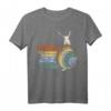 Love Animals Retro Schnecke Geschenkidee - Lustiges Schnecken T-Shirt für Tierliebhaber & Gartenfreunde