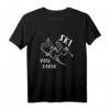 Lustiges Skihase T-Shirt 'Ski You Later' – Comic Schneehase für Skifahrer, Wintersportfreunde & Schneeliebhaber als Geschenk