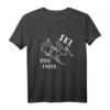 Lustiges Skihase T-Shirt 'Ski You Later' – Comic Schneehase für Skifahrer, Wintersportfreunde & Schneeliebhaber als Geschenk