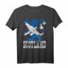 Schottland Flagge Vintage Wappen Löwe T-Shirt – Perfektes Geschenk oder Souvenir für Schotten und Schottland-Liebhaber